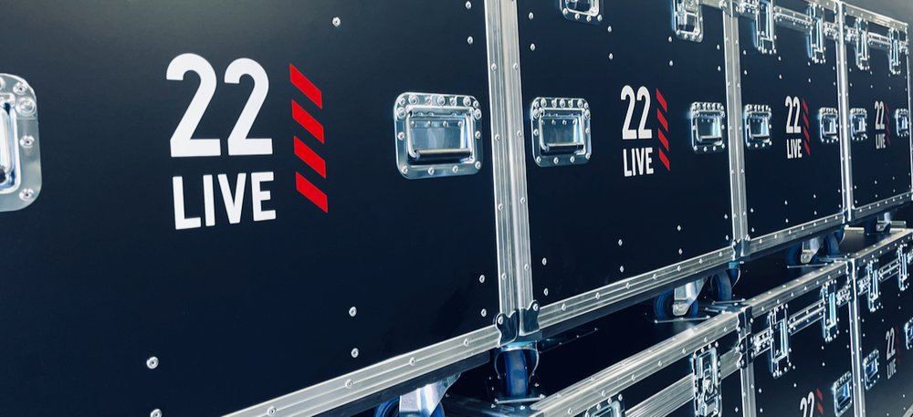 22Live flight cases 